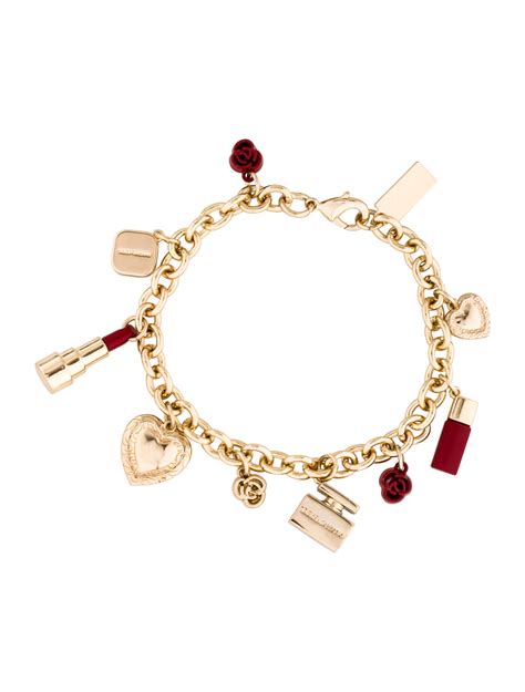 bracelet cuir dolce gabbana|dolce and gabbana charm bracelet.